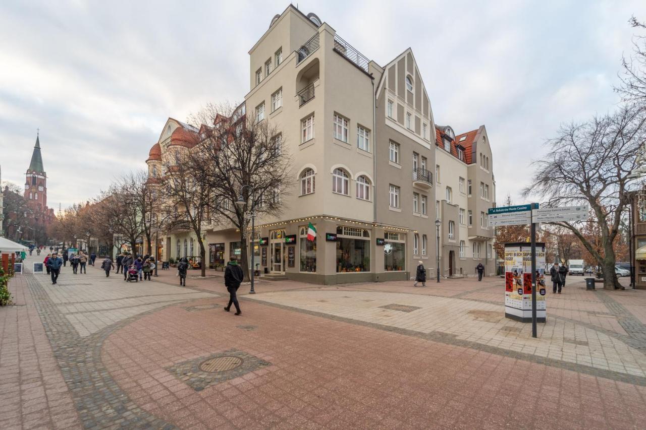 Victus Apartamenty, Apartament Cassino Residence Sopot Kültér fotó